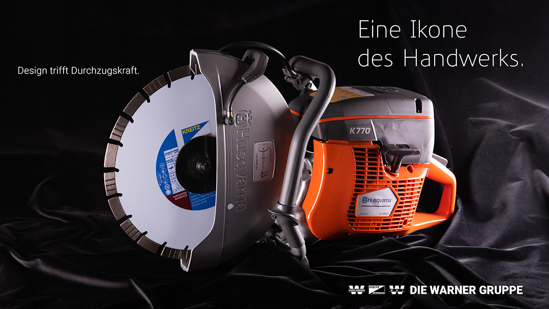 Trennschleifer Husqvarna K770 – Die stille Kraft des Schnitts