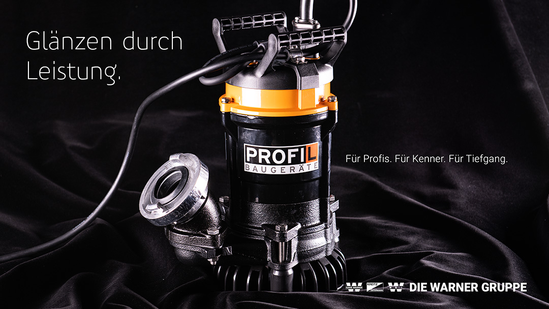 PROFIL Schlammpumpe 400 RS – Ein Schmuckstück im Verborgenen, geschaffen für Tiefe und Leistung
