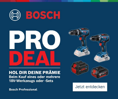 Bosch Prämien Deals sichern