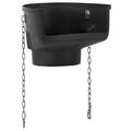  Schuttrohre müba-Kunststofftrichter mit 2 verzinkten Ketten, aus Polyäthylen, kurze Ausführung, schwarz 12444218