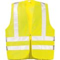  Arbeitskleidung Wica Tex *MAX* TEXTIL-WARNWESTE MIT SCHULTERREFLEX, GELB Gr.  2-L (54/56) 12394569
