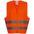  Bekleidung Westen Wica Tex *OSKAR* POLYESTER-WARNWESTE ORANGE WICA-TEX 12394632