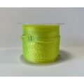  Neutral Kunststoffschnur | Geflochten, 2,0 mm x 100 m | Gelb-fluoreszierend | Ideal zur Markierung auf Baustellen 12463204