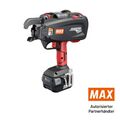  Akku Bindemaschine Max Bindemaschine RB398S (φ20-39mm) mit 2 Akkus, Ladegerät 12427531