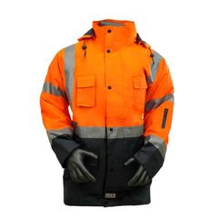  Warnschutzjacken PROFIL Warnschutzparka orange, Gr. 2XL 12449220