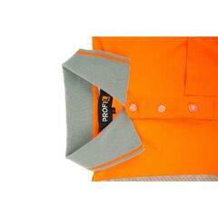  Profil für Hoch-/Tiefbau PROFIL Warn-Poloshirt Paul orange, Gr. 5XL 12449244
