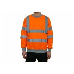  PROFIL Warnschutzkleidung PROFIL Warnschutz Pullover orange - Sven, Gr. 5XL 12449275