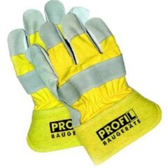  Arbeitshandschuhe PROFIL Rindlederhandschuhe mit Stulpe, Gr. 10 12449215