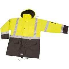  Profil für Hoch-/Tiefbau PROFIL Warn- und Wetterschutzparka gelb, Gr. XL 12449223