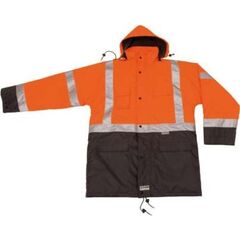  Profil für Hoch-/Tiefbau PROFIL Warnschutzparka orange, Gr. S 12449216