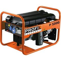  Bestseller PROFIL Stromerzeuger P 5000 | 230V, Benzin | Mobiler Strom für Bauprojekte 12449326