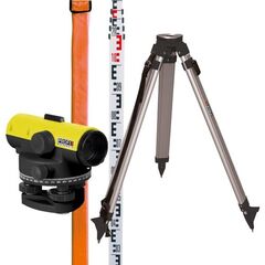  PROFIL Nivelliergeräte PROFIL Nivelliergerät Typ F24 - Set inkl. Stativ und Flexilatte 12449386