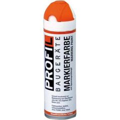  Markierungs-Produkte PROFIL Baustellen Markierungsspray | 500 ml, orange | Für Warn- und Hinweiszonen 12449483