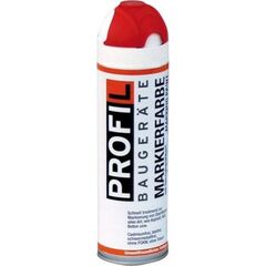  PROFIL Baustellen Markierspray PROFIL Baustellen Markierungsspray | 500 ml, rot | Für Gefahrenzonen 12449488