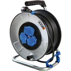  PROFIL Kabeltrommeln Metall-Kabeltrommel | Ø 320 mm, 40 m, H07RN-F3G2,5 | Zur sicheren Kabellagerung 12463388