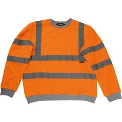  PROFIL Warnschutzkleidung PROFIL Warnschutz Pullover orange - Sven, Gr. 5XL 12449268