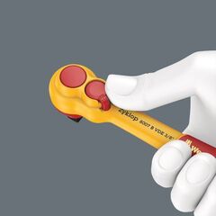  Knarren Wera 8100 SB VDE 1 Zyklop Knarrensatz, isoliert, Umschalthebel, 3/8"-Antrieb, metrisch, 17-teilig 12451897