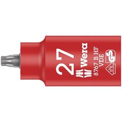  Zyklop VDE Knarre und Zubehör - Stückgeprüfte Sicherheit. 8767 B VDE HF TORX Zyklop Bitnuss, isoliert, mit 3/8"-Antrieb, mit Haltefunktion, TX 27 x 55 mm 12452956