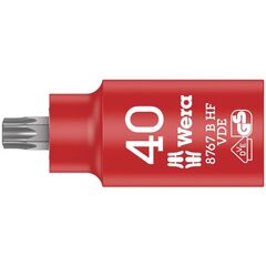  Zyklop VDE Knarre und Zubehör - Stückgeprüfte Sicherheit. 8767 B VDE HF TORX Zyklop Bitnuss, isoliert, mit 3/8"-Antrieb, mit Haltefunktion, TX 40 x 55 mm 12452963