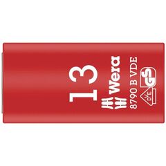  Zyklop VDE Knarre und Zubehör - Stückgeprüfte Sicherheit. 8790 B VDE Zyklop-Steckschlüsseleinsatz, isoliert, mit 3/8"-Antrieb, 13 x 46 mm 12452954