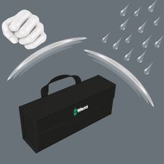  Wera 2go Wera 2go 3 Werkzeug-Box, 80 x 325 x 130 mm 12455252