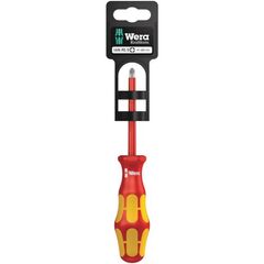  Kraftform Plus – Serie 100 VDE 165 i PZ/S SB VDE-isolierte Schraubendreher für PlusMinus-Schrauben (Pozidriv/Schlitz), # 1 x 80 mm 12453010