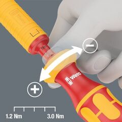  Kraftform Kompakt VDE Serie 7400 VDE Kraftform einstellbare Drehmoment-Handhalter (0,3-3,5 Nm), art. no. 7444 VDE x 1,7-3,5 N m 12453117