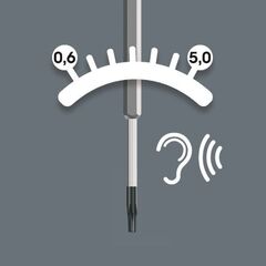  Serie Drehmomentindikatoren 300 Hex Drehmomentindikator, 2,5 x 2,0 N m 12455440