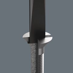  Serie Kraftform Micro 2035 Elektroniker-Schlitzschraubendreher, 0,30 x 1,8 x 60 mm 12452538