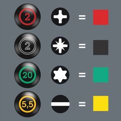  Kraftform Plus – Serie 300 350 PH Kreuzschlitz Stubby/Vergaserschraubendreher, PH 1 x 25 mm 12452181