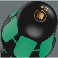  Kraftform Plus – Serie 300 368 Schraubendreher für Innen-Vierkantschrauben, # 0 x 60 mm 12452252