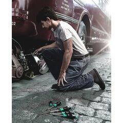  Kraftform Comfort 1355 PZ Kreuzschlitz-Schraubendreher, PZ 2 x 100 mm 12452615