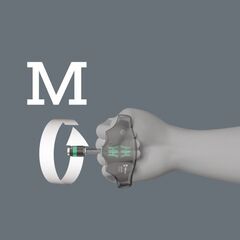  Serie 400 Quergriff 416 R Quergriff-Bits-Handhalter mit Rapidaptor Schnellwechselfutter, 1/4" x 45 mm 12452053