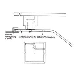  Zubehör und Einzelteile für Brunnenabdeckungen Panikverschluss 12457115
