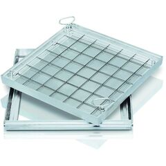  Schachtabdeckungen aus Aluminium SCHACHTABDECKUNG-AL  MODELL 47002, 500 x 500 mm 12456999