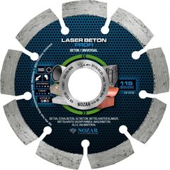  Diamanttrennscheibe Laser Beton Profi Nozar Diamanttrennscheibe, 115x22,23mm, Laser Beton Profi 12446057