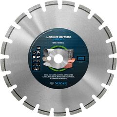  Beton- und Asphaltbearbeitung Nozar Diamanttrennscheibe, 350x25,4mm, Laser Beton Profi 12446065