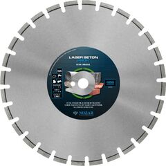  Beton- und Asphaltbearbeitung Nozar Diamanttrennscheibe, 450x25,4mm, Laser Beton Profi 12446068