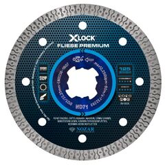  Diamanttrennscheibe Fliese Premium Nozar Diamanttrennscheibe, 125mmxX-Lock, Fliese Premium 12446092
