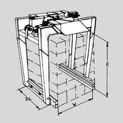  Aufbaukranzange AKZ unigrip - mit starrer Eintauchtiefe E Aufbaukranzange AKZ-1000-UNIGRIP TK 2500 kg mit starrer Eintauchtiefe E 12449153