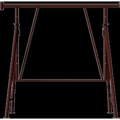  Faltgerüsttbock "Compakt" Schake Faltgerüstbock Compact S 1500 braun lackiert, Gr. 6 Höhe: 1,2m-1,95m 12449654