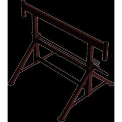  Kurbelgerüstbock Schake Kurbelegrüstbock K1200 Höhe: 0,65m - 1,1m, lackiert 12449688