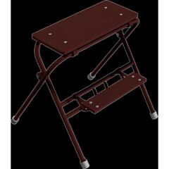  Arbeitspodeste und Tritte Schake Arbeitstritt lackiert, 2 Stufen, Höhe 0,7m, Breite 0,6m 12449670