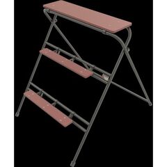  Putzerbock und Arbeitstritt Schake Arbeitstritt verzinkt, 3 Stufen, Höhe 1,2m 12449667