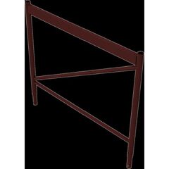  Kurbelgerüstbock Schake Aufsatzteil für Kurbel- & Universalgerüstböcke 1,2m, lackiert 12449691