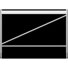  Kurbelgerüstbock Schake Aufsatzteil für Kurbel- & Universalgerüstböcke 1,5m, verzinkt 12449693