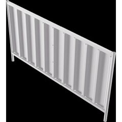  Trapezzäune Schake Mobilzaun Trapez, verzinkt, Höhe: 1,2 m 12450335