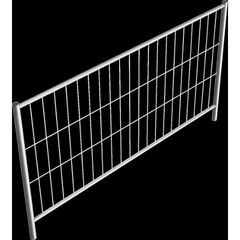  Mobilzäune feuerverzinkt Schake Mobilzaun „Profi”, Breite: 2,20 m, Höhe: 1,20 m, ohne Haken und Ösen 12450304