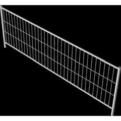  Mobilzäune sendzimirverzinkte Schake Mobilzaun „Standard”, Höhe: 1,20 m, Element 12450314