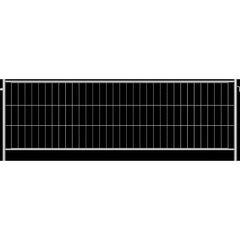  Mobilzäune feuerverzinkt Schake Mobilzaun „Profi”, Breite: 3,50 m, Höhe: 1,20 m, mit Haken und Ösen 12450298